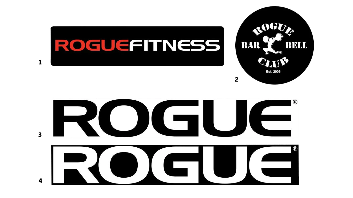 Rogue Fitness Rogue Stickers